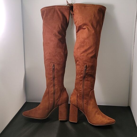 BRAND NEW SONHODOSPES KNEE LENGTH ZIPPER CLOSURE WOMEN'S BOOT - Picture 9 of 16